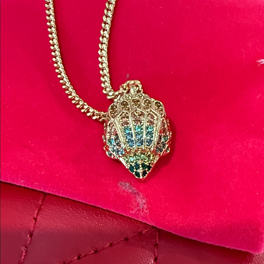 Kurt Geiger Gold-Tone Multi-Colored Crystal Eagle
Pendant Necklace - Picture 2 of 5